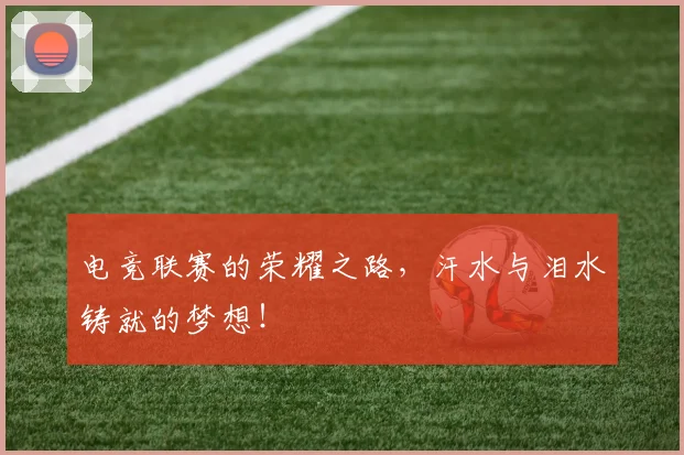 电竞联赛的荣耀之路，汗水与泪水铸就的梦想！